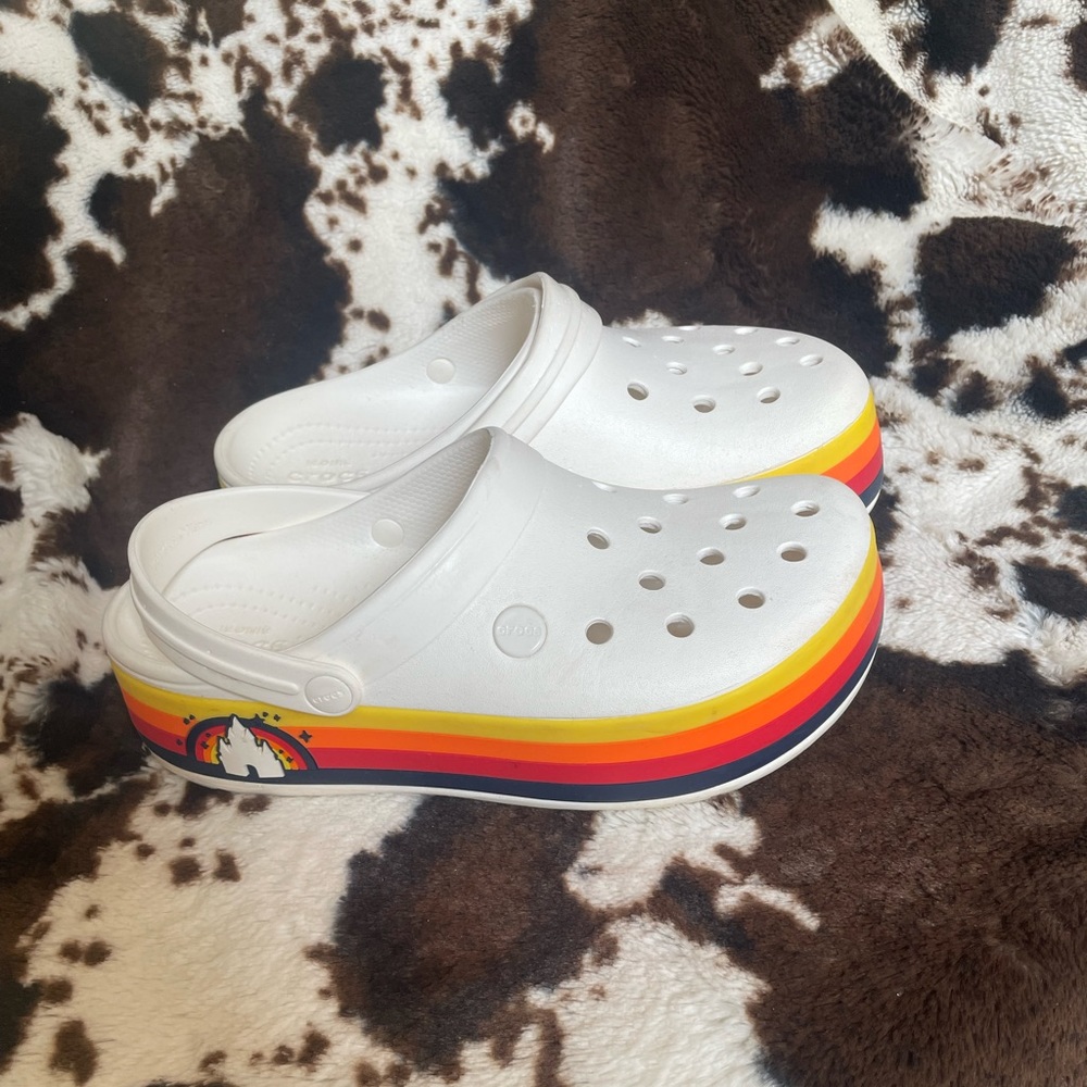 Disney Platform Crocs